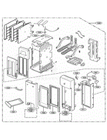Toaster Parts parts for Lg Range 66299 from AppliancePartsPros.com