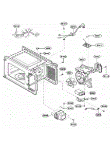 Interior Parts parts for Lg Range 66312 from AppliancePartsPros.com