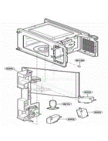 Latch Board Parts parts for Lg Range 66312 from AppliancePartsPros.com