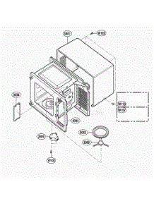 Oven Cavity Parts parts for Lg Range 66312 from AppliancePartsPros.com