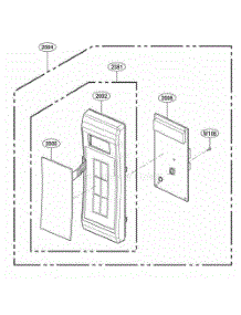 Controller Parts parts for Lg Range 66339 from AppliancePartsPros.com