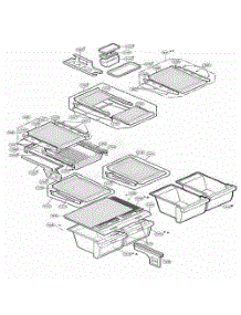 Refrigerator Parts parts for Lg Refrigerator 66922 from AppliancePartsPros.com