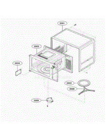 Oven Cavity Parts parts for Lg Wall Oven 66993 from AppliancePartsPros.com