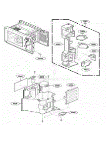 Latch Board Parts parts for Lg Range 67909 from AppliancePartsPros.com