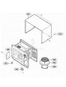Oven Cavity Parts parts for Lg Range 67909 from AppliancePartsPros.com