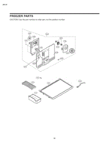 Freezer Parts parts for Lg Washer 68032 from AppliancePartsPros.com