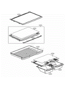 Refrigerator Parts parts for Lg Refrigerator 68039 from AppliancePartsPros.com