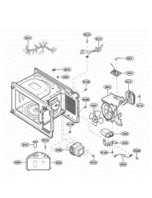 Interior Parts parts for Lg Range 69129 from AppliancePartsPros.com