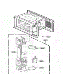 Latch Board Parts parts for Lg Range 69129 from AppliancePartsPros.com
