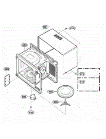 Oven Cavity Parts parts for Lg Range 69129 from AppliancePartsPros.com