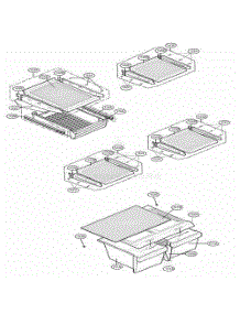 Refrigerator Parts parts for Lg Refrigerator 69974 from AppliancePartsPros.com