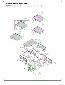 Refrigerator Parts parts for Lg Refrigerator 71013 from AppliancePartsPros.com