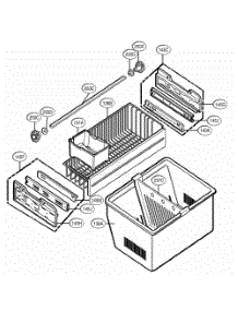Freezer Parts parts for Lg Refrigerator 71014 from AppliancePartsPros.com