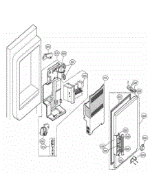 Ice Maker Parts parts for Lg Refrigerator 71023 from AppliancePartsPros.com