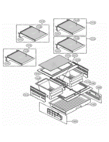 Refrigerator Parts parts for Lg Refrigerator 71023 from AppliancePartsPros.com
