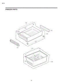 Section 2 parts for Lg Refrigerator 71036 from AppliancePartsPros.com