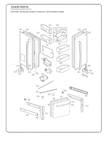 Section 3 parts for Lg Refrigerator 71059 from AppliancePartsPros.com