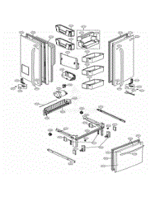 Door Parts parts for Lg Refrigerator 71063 from AppliancePartsPros.com