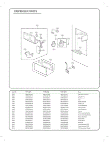 Case Parts parts for Lg Refrigerator 71079 from AppliancePartsPros.com