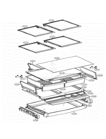 Refrigerator Parts parts for Lg Refrigerator 71314 from AppliancePartsPros.com