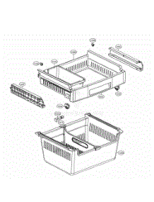 Freezer Parts parts for Lg Refrigerator 71319 from AppliancePartsPros.com