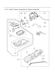 Drawer parts for Lg Dryer 71522 from AppliancePartsPros.com