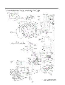 Drum And Motor Assembly parts for Lg Dryer 71553 from AppliancePartsPros.com