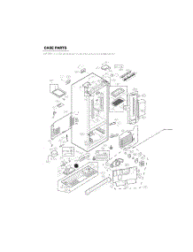 Section 2 parts for Lg Refrigerator 71602 from AppliancePartsPros.com
