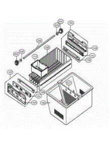 Freezer Parts parts for Lg Refrigerator 71606 from AppliancePartsPros.com