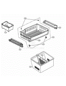 Freezer Parts parts for Lg Refrigerator 72039 from AppliancePartsPros.com