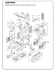 Section 2 parts for Lg Refrigerator 72193 from AppliancePartsPros.com