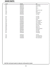 Section 4 parts for Lg Refrigerator 72193 from AppliancePartsPros.com