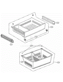 Freezer Parts parts for Lg Refrigerator 72303 from AppliancePartsPros.com