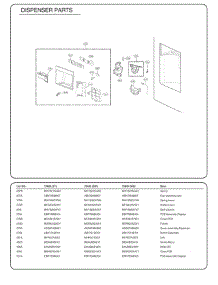 Customchill Parts parts for Lg Refrigerator 72482 from AppliancePartsPros.com