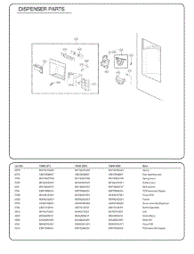 Customchill Parts parts for Lg Refrigerator 72483 from AppliancePartsPros.com