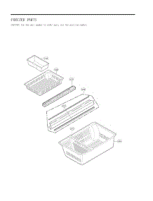Section 3 parts for Lg Refrigerator 72495 from AppliancePartsPros.com
