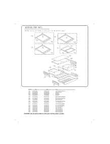 Section 4 parts for Lg Refrigerator 72495 from AppliancePartsPros.com