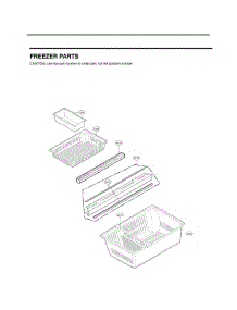Freezer Parts parts for Lg Refrigerator 72595 from AppliancePartsPros.com