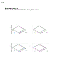 Section 3 parts for Lg Refrigerator 73033 from AppliancePartsPros.com