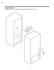Section 6 parts for Lg Refrigerator 73033 from AppliancePartsPros.com