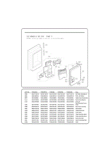Freezer Parts parts for Lg Refrigerator 73055 from AppliancePartsPros.com