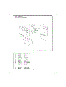 Refrigerator Parts parts for Lg Refrigerator 73063 from AppliancePartsPros.com