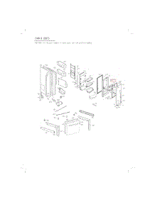 Freezer Parts parts for Lg Refrigerator 73065 from AppliancePartsPros.com