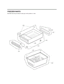 Freezer Parts parts for Lg Refrigerator 73105 from AppliancePartsPros.com
