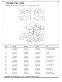 Refrigerator Parts parts for Lg Refrigerator 73163 from AppliancePartsPros.com