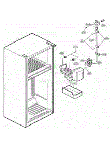 Ice Maker Parts 1 parts for Lg Refrigerator 73269 from AppliancePartsPros.com