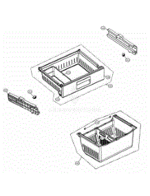 Freezer Parts parts for Lg Refrigerator 74015 from AppliancePartsPros.com