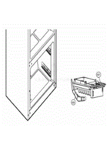 Ice Maker And Ice Bin Parts parts for Lg Refrigerator 74015 from AppliancePartsPros.com