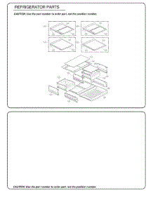 Refrigerator Parts parts for Lg Refrigerator 74019 from AppliancePartsPros.com