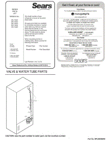 Valve & Water Tube Parts parts for Lg Refrigerator 74019 from AppliancePartsPros.com